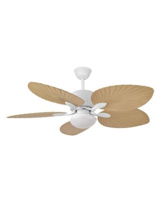 Ventilador Dc 26w Colla Blanco 5aspas Haya 132d 6velocidades 2950lm 3000-4000-6000k Remoto-temporizador-memoria 25