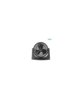 Ventilador Sobremesa Balboa Negro 3 Vel.50w.3asp 26x28,5x26 Cm