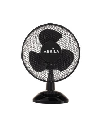 Ventilador Sobremesa Pizarro Mediano Negro 3velocidades 35w  Orientable Fijo Y Rotatorio 48x34x20cm