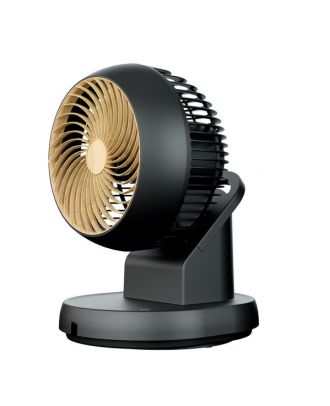 Ventilador Sobremesa Urbel Negro/haya 30w 4velocidades 31,5x 21x24cm Oscilacion 3d Remoto,temporizador