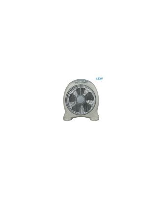 Ventilador Sobremesa Urgel 45w Gris 3vel. 5aspas  Temporizador 45x38x15cm