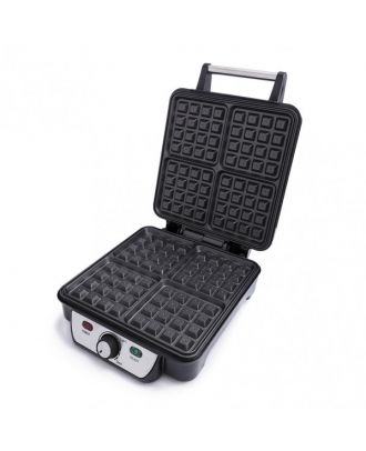 Walfrera 1500w C/termostato Para 4 Gofres Luz On/of Antiadherente Facil Limpieza